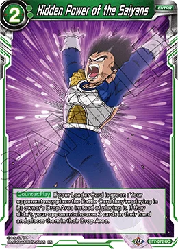 Hidden Power of the Saiyans 「BT7-072」「EN」