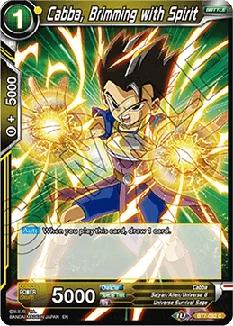Cabba, Brimming with Spirit 「BT7-082」「EN」