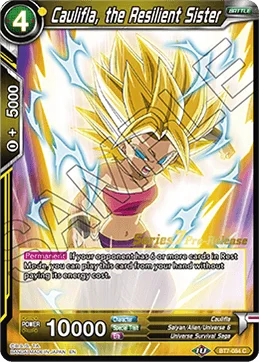Caulifla, the Resilient Sister 「BT7-084_PR」「EN」