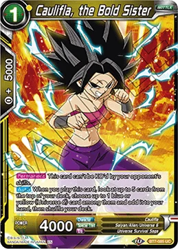 Caulifla, the Bold Sister 「BT7-085」「EN」