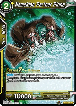 Namekian Partner Pirina 「BT7-091_PR」「EN」