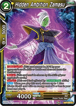 Hidden Ambition Zamasu 「BT7-093」「EN」
