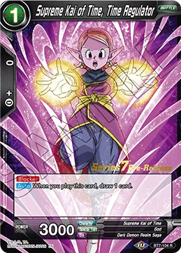 Supreme Kai of Time, Time Regulator 「BT7-104_PR」「EN」