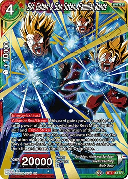 Son Gohan & Son Goten, Familial Bonds 「BT7-113」「EN」