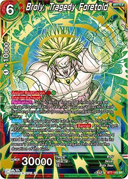 Broly, Tragedy Foretold 「BT7-115」「EN」