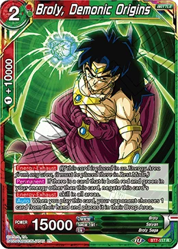 Broly, Demonic Origins 「BT7-117」「EN」
