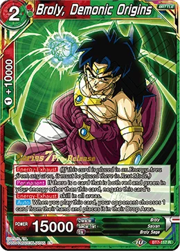 Broly, Demonic Origins 「BT7-117_PR」「EN」