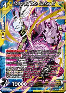 Champa and Vados, Gracious Aid 「BT7-119」「EN」