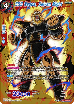 SS3 Nappa, Saiyan Might 「BT7-125」「EN」