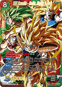 SS3 Scramble - Raditz, Vegeta & Broly 「BT7-130」「EN」