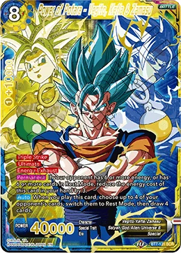 Power of Potara - Vegito, Kefla & Zamasu 「BT7-131」「EN」