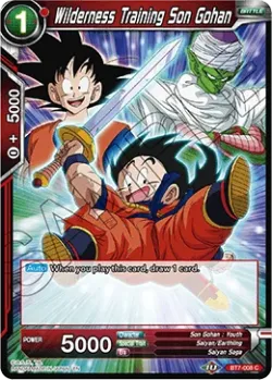 Wilderness Training Son Gohan #BT7-008 · Dragon Ball Super CCG