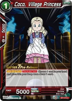 Coco, Village Princess #BT7-015_PR · Dragon Ball Super CCG