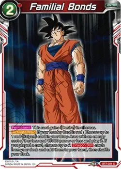 Familial Bonds #BT7-021 · Dragon Ball Super CCG