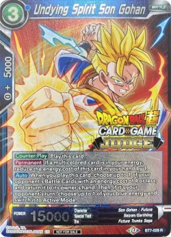 Undying Spirit Son Gohan #BT7-029_PR · Dragon Ball Super CCG