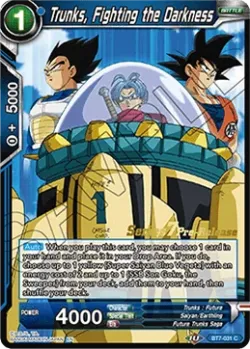 Trunks, Fighting the Darkness #BT7-031_PR · Dragon Ball Super CCG