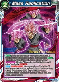 Mass Replication #BT7-046_PR · Dragon Ball Super CCG