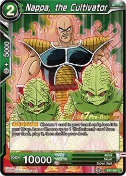 Nappa, the Cultivator #BT7-067_PR · Dragon Ball Super CCG