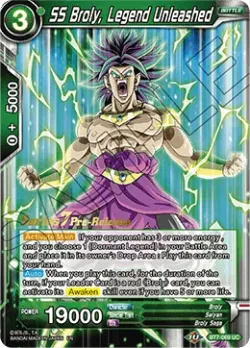 SS Broly, Legend Unleashed #BT7-069_PR · Dragon Ball Super CCG