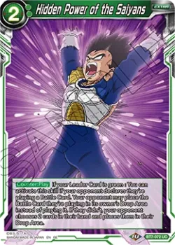 Hidden Power of the Saiyans #BT7-072_PR02 · Dragon Ball Super CCG
