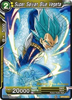 Super Saiyan Blue Vegeta #BT7-076_PR · Dragon Ball Super CCG
