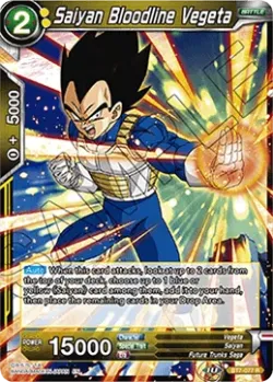 Saiyan Bloodline Vegeta #BT7-077 · Dragon Ball Super CCG