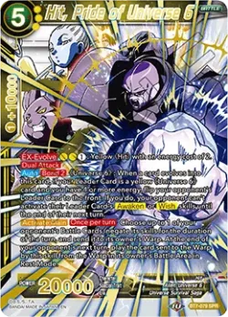 Hit, Pride of Universe 6 #BT7-079_SPR · Dragon Ball Super CCG