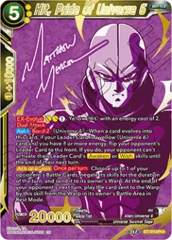 Hit, Pride of Universe 6 #BT7-079_SPR_S · Dragon Ball Super CCG