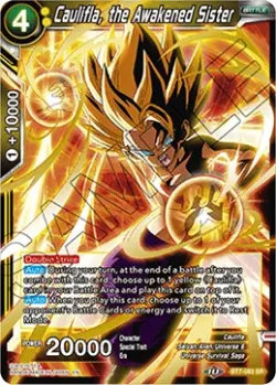 Caulifla, the Awakened Sister #BT7-083 · Dragon Ball Super CCG