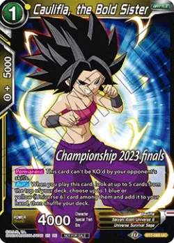 Caulifla, the Bold Sister #BT7-085_PR02 · Dragon Ball Super CCG