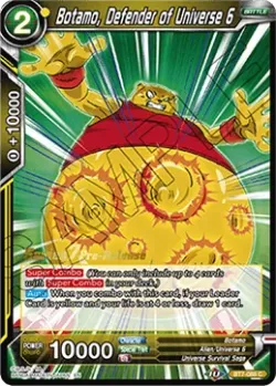 Botamo, Defender of Universe 6 #BT7-088_PR · Dragon Ball Super CCG