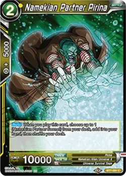 Namekian Partner Pirina #BT7-091 · Dragon Ball Super CCG