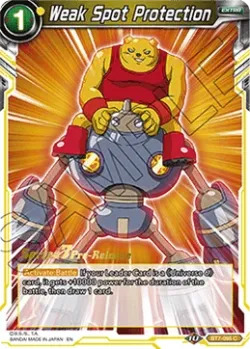 Weak Spot Protection #BT7-095_PR · Dragon Ball Super CCG