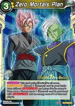 Zero Mortals Plan #BT7-096_PR · Dragon Ball Super CCG
