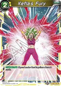 Kefla's Fury #BT7-097 · Dragon Ball Super CCG