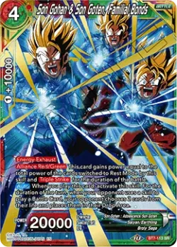 Son Gohan & Son Goten, Familial Bonds 「BT7-113」「EN」