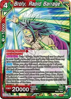 Broly, Rapid Barrage 「BT7-116」「EN」