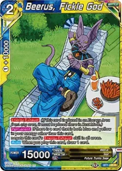 Beerus, Fickle God 「BT7-120」「EN」