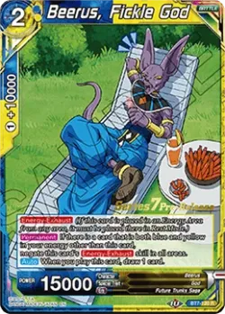 Beerus, Fickle God 「BT7-120_PR」「EN」