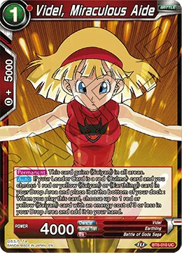 Videl, Miraculous Aide 「BT8-010」「EN」