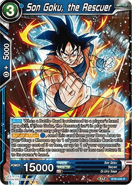 Son Goku, the Rescuer 「BT8-026」「EN」
