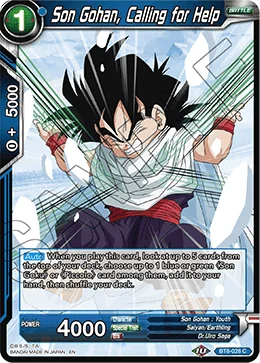 Son Gohan, Calling for Help 「BT8-028」「EN」