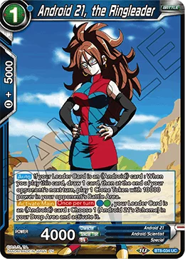 Android 21, the Ringleader 「BT8-034」「EN」