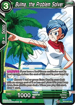 Bulma, the Problem Solver 「BT8-047」「EN」