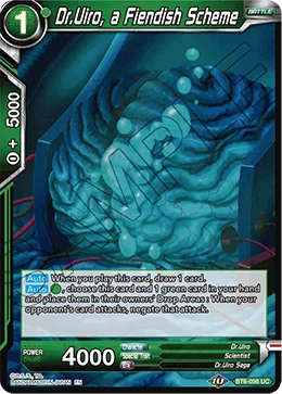 Dr.Uiro, a Fiendish Scheme 「BT8-056」「EN」