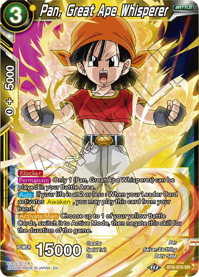 Pan, Great Ape Whisperer 「BT8-070」「EN」