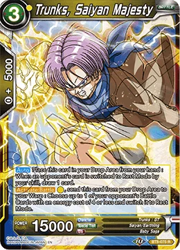 Trunks, Saiyan Majesty 「BT8-075」「EN」