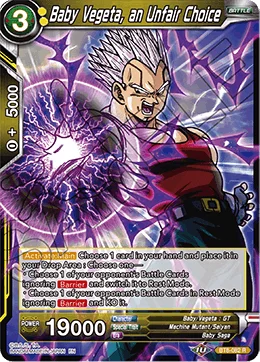 Baby Vegeta, an Unfair Choice 「BT8-082」「EN」