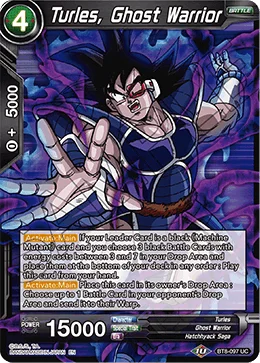 Turles, Ghost Warrior 「BT8-097」「EN」
