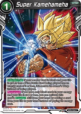 Super Kamehameha 「BT8-104」「EN」